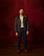 Brown Fur Collar Jacket