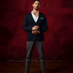 Navy Knit cardigan