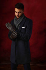 ⁦Navy Blue Overcoat⁩ - الصورة ⁦3⁩