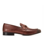 ⁦Apron Toe Brown Loafers⁩ - الصورة ⁦2⁩
