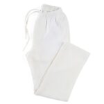 ⁦Linen Pants - White⁩ - الصورة ⁦2⁩