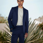 Wool Suit - Navy