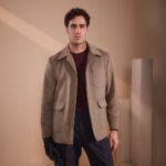 Beige Wool Short Jacket