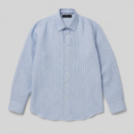 Self Striped Shirt - Blue