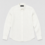 Plain Full Sleeves Shirt - Off White