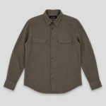 Plain Full Sleeves Shirt - Dark Olive