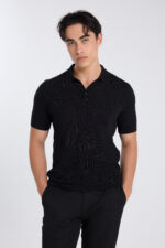 Premium Leisure Knit Shirt - Black