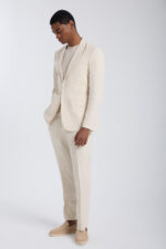 ⁦Formal Tailored Trousers - Ivory White⁩ - الصورة ⁦3⁩