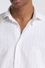 Classical Elegant Dress Shirt - White - Image 3